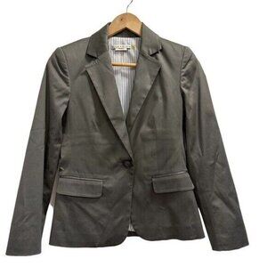 alice & olivia towork blazer gray size small